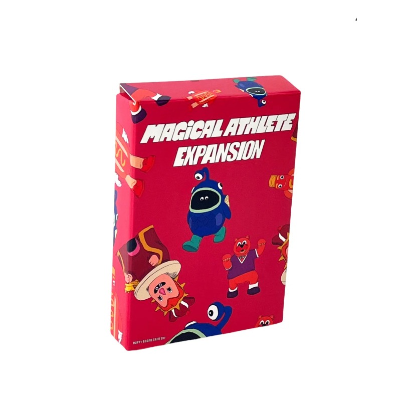 Board Game Illustration - Permainan Papan Atlet Ajaib DIY Expansion