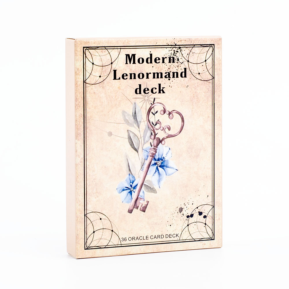 Board Game Illustration - Papan dek Lenormand Modern, versi bahasa