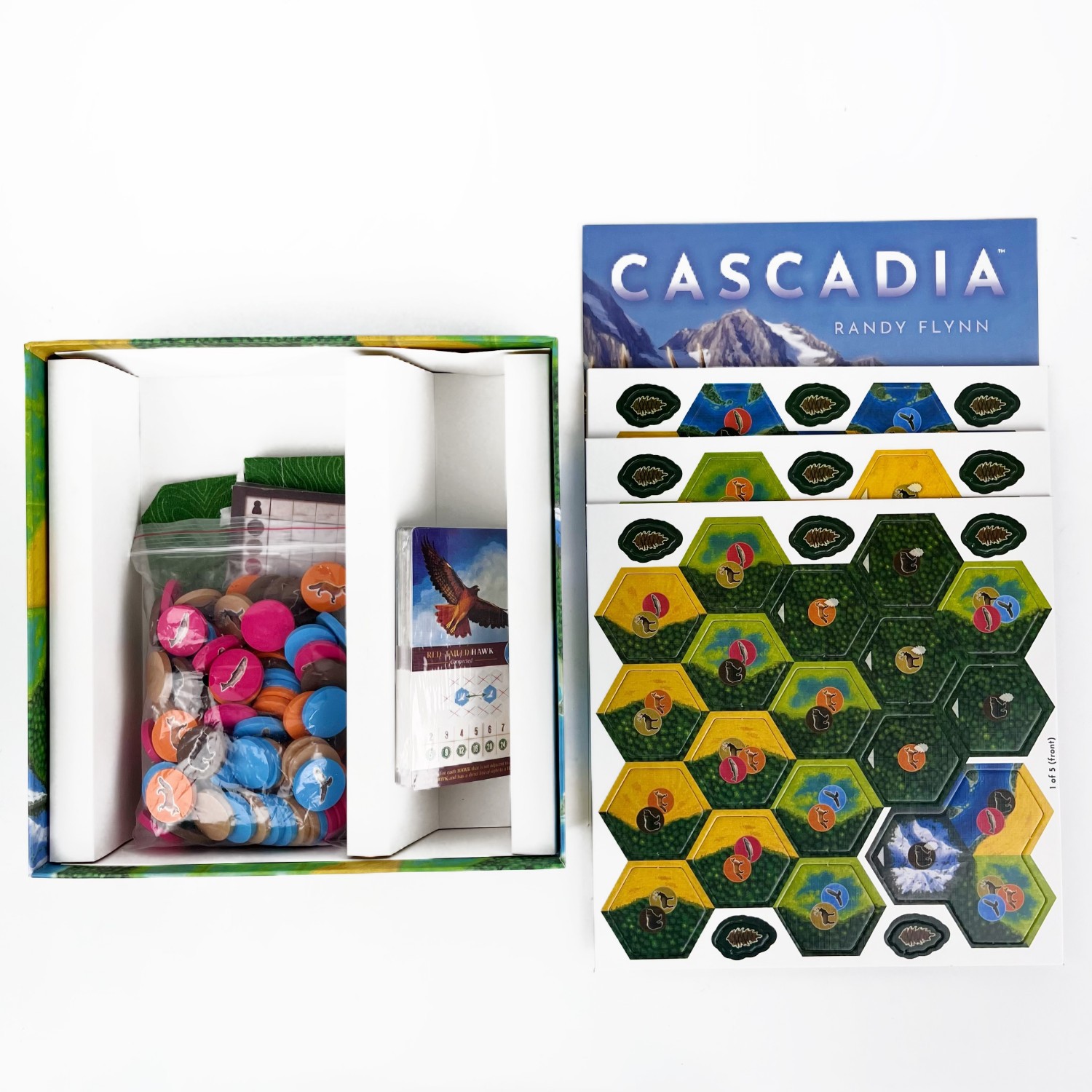 Board Game Harmonies - Permainan Papan Cascadia | Permainan Strategis