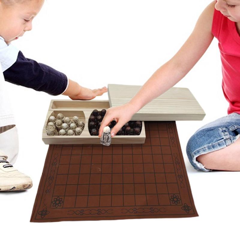 Board Game Vikings - Viking Set permainan catur tradisional dua
