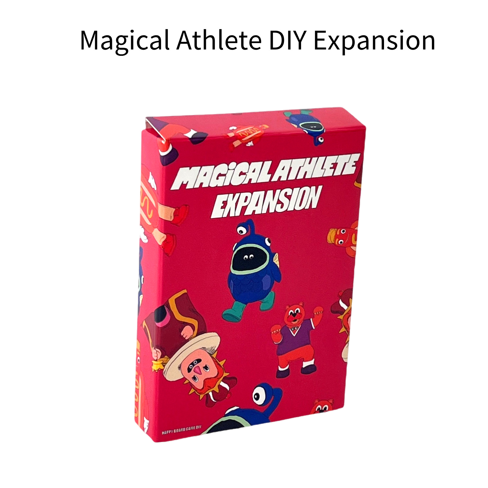 Board Game Illustration - Permainan Papan Atlet Ajaib DIY Expansion