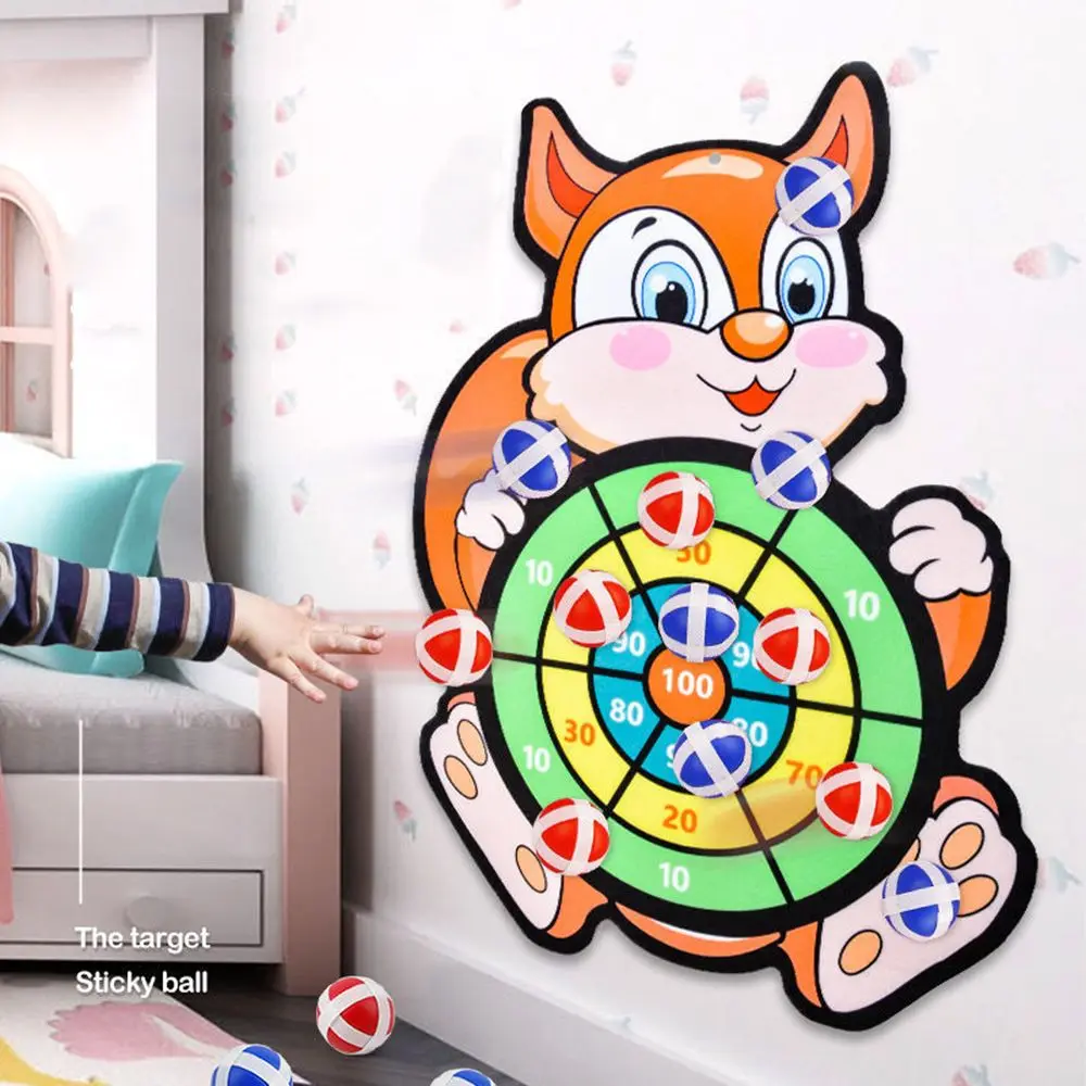 Board Game Is - Permainan Lempar Dartboard Edukatif Klasik Kartun