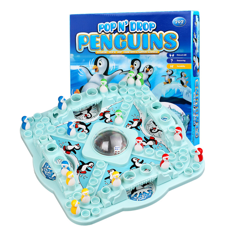 Board Game Harmonies - Permainan pesta papan catur Pinguin mainan