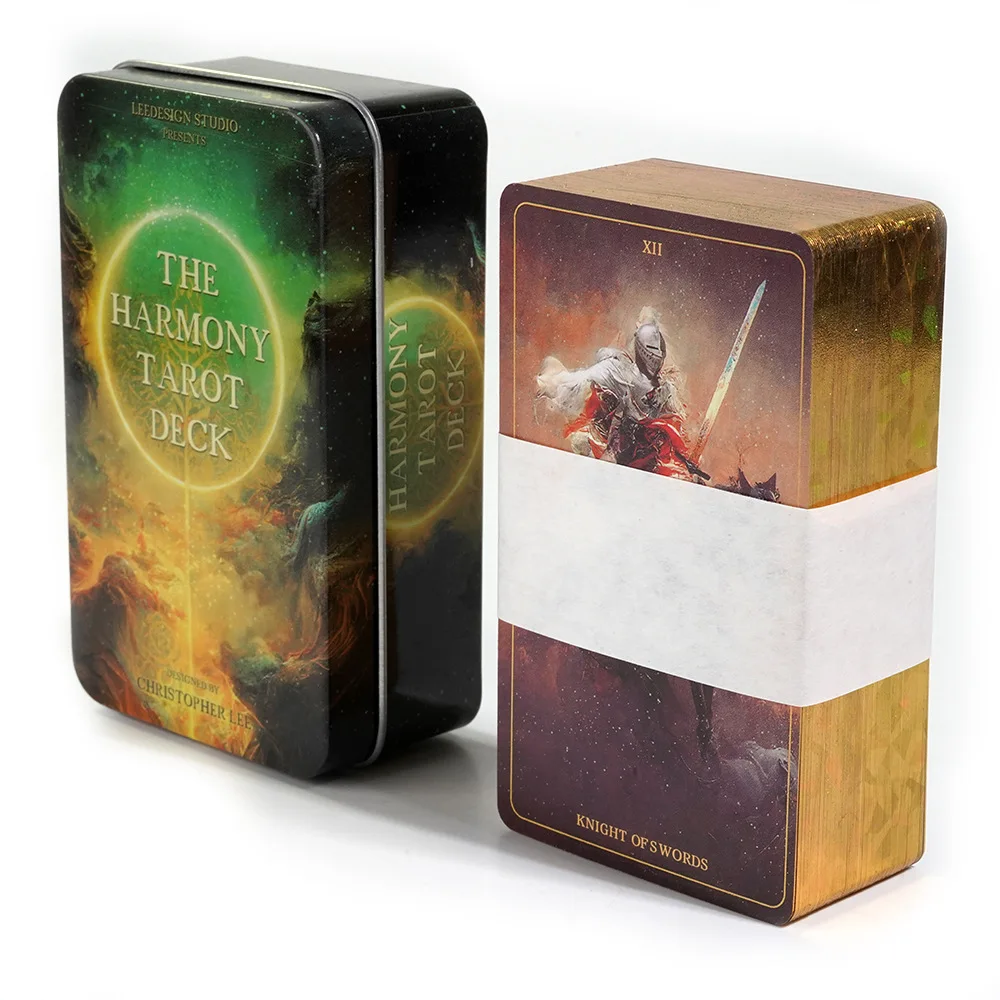 Board Game Harmonies - The Harmony Deck,78 Upgrade kartu Tarot