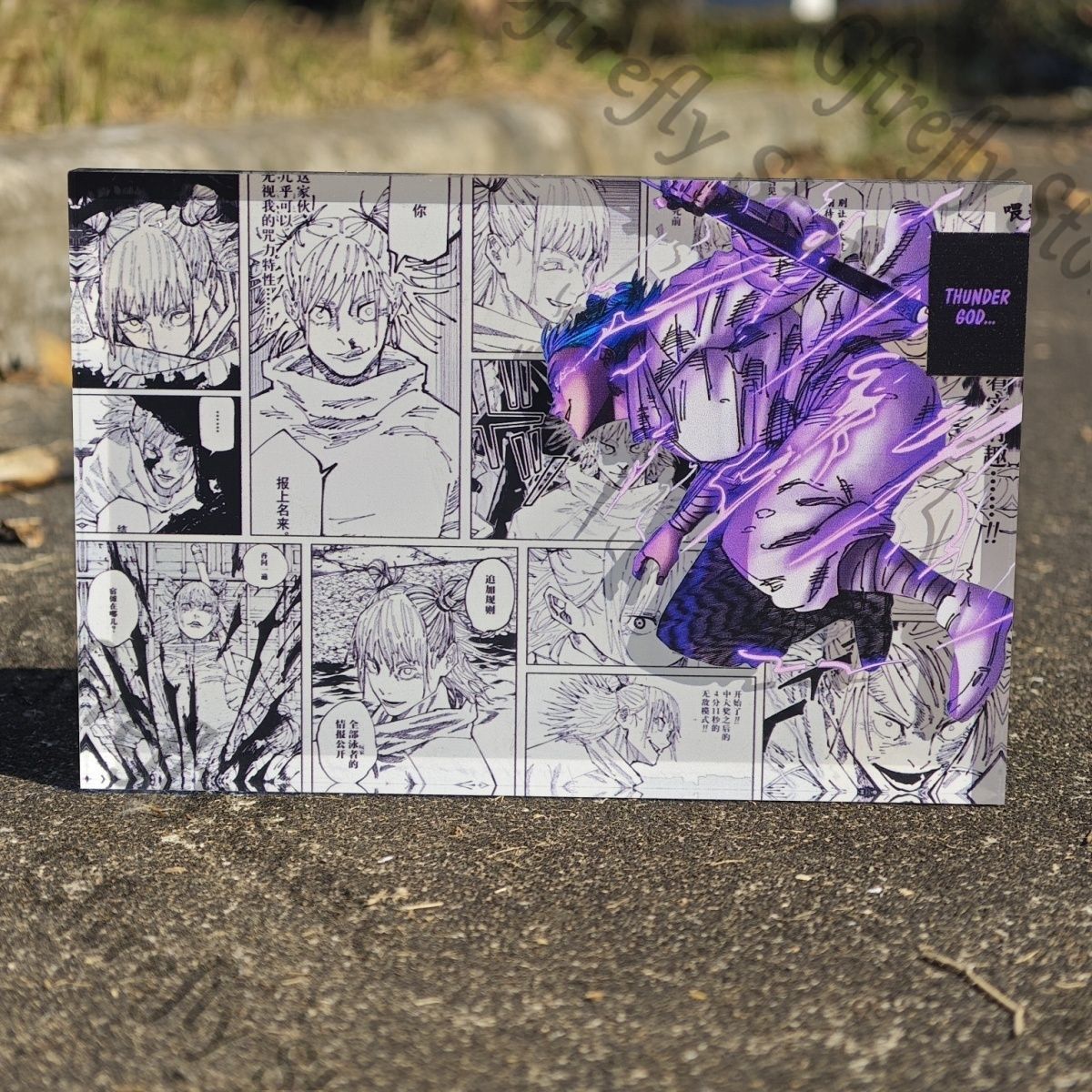 Board Game Jumanji - Jujitsu Kaisen Rak Pertunjukan Bata Akrilik