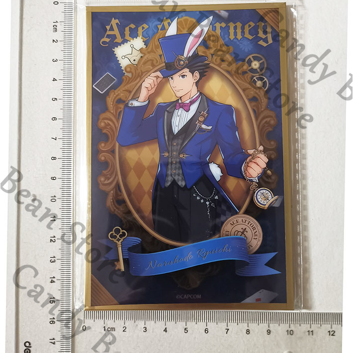 Board Game Illustration - Cosplay Ace Attorney Asli Anime Phoenix