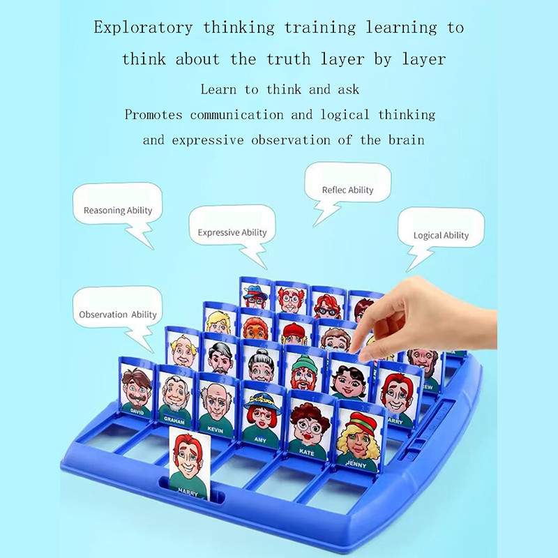 Tebak Siapa Saya? Permainan Pa - Board Game Guess Who ulasan dan harga