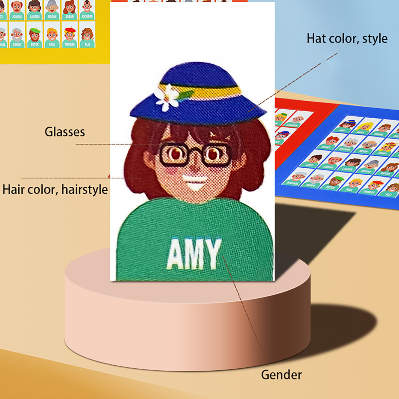 Keluarga papan permainan yang  - Board Game Guess Who ulasan dan harga