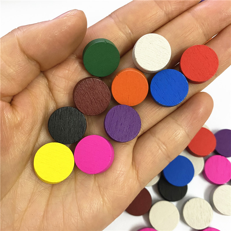 50 buah 15*5MM 11 warna Disk k - Board Game Illustration ulasan dan harga