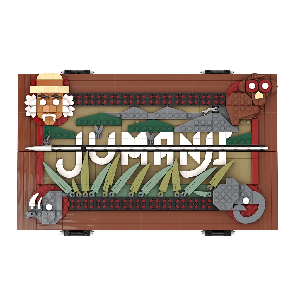 Gobricks MOC Jumanji Board Gam - Board Game Jumanji ulasan dan harga