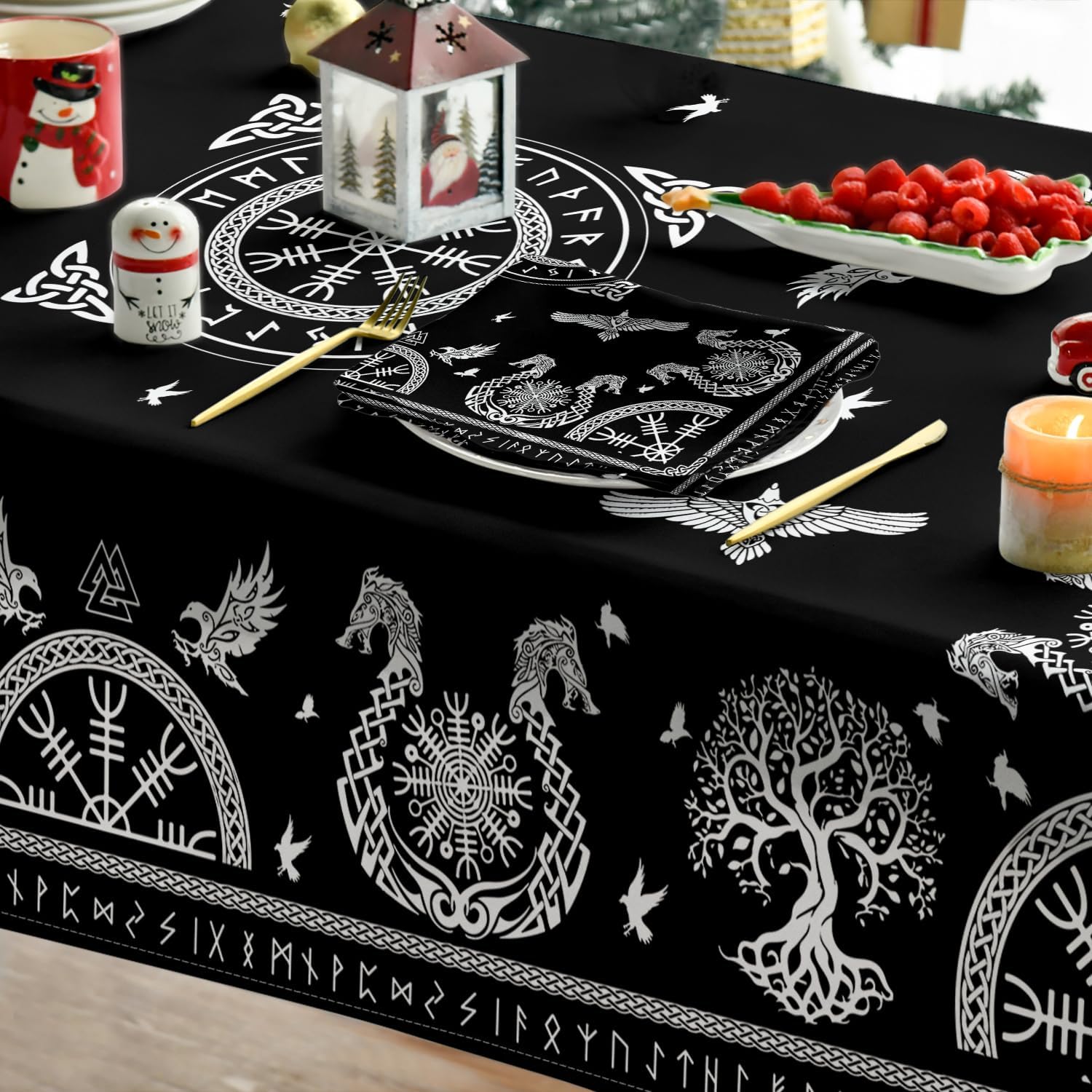 Helm Raven Viking Hitam Taplak - Board Game Vikings ulasan dan harga