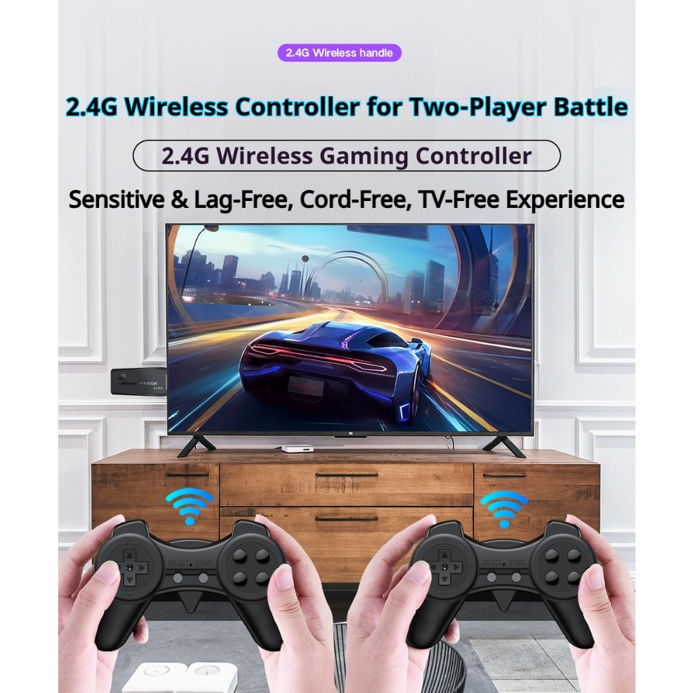 Konsol Game Stick Retro 4K Por - Board Game Journal ulasan dan harga