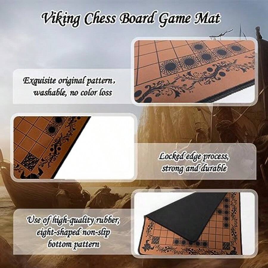 HNEFATAFL: Permainan Papan Cat - Board Game Vikings ulasan dan harga
