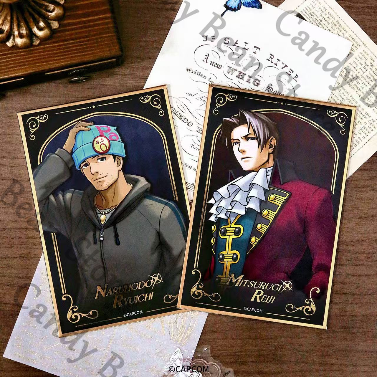 Kartun Anime Asli Ace Attorney - Board Game Illustration ulasan dan harga