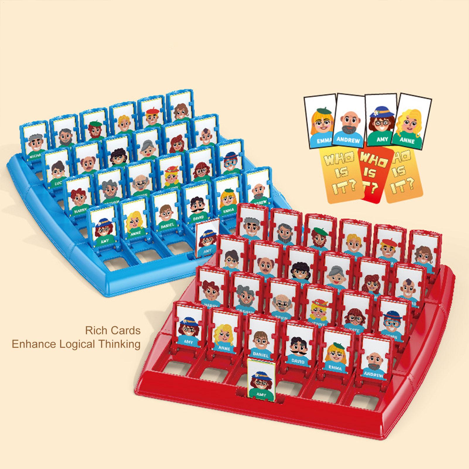 Permainan tebak siapa saya uku - Board Game Guess Who ulasan dan harga