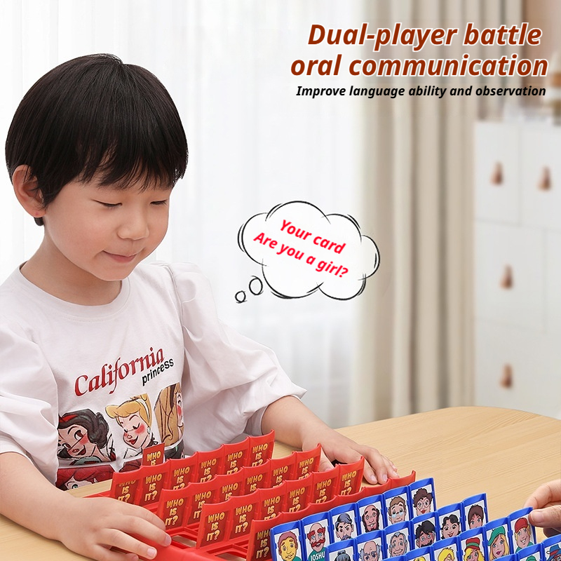 Permainan Papan Tebak Siapa Ak - Board Game Guess Who ulasan dan harga