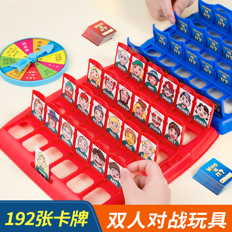 Permainan Papan Tebak Siapa Sa - Board Game Guess Who ulasan dan harga