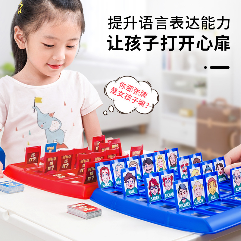 Permainan Papan Tebak Siapa Sa - Board Game Guess Who ulasan dan harga