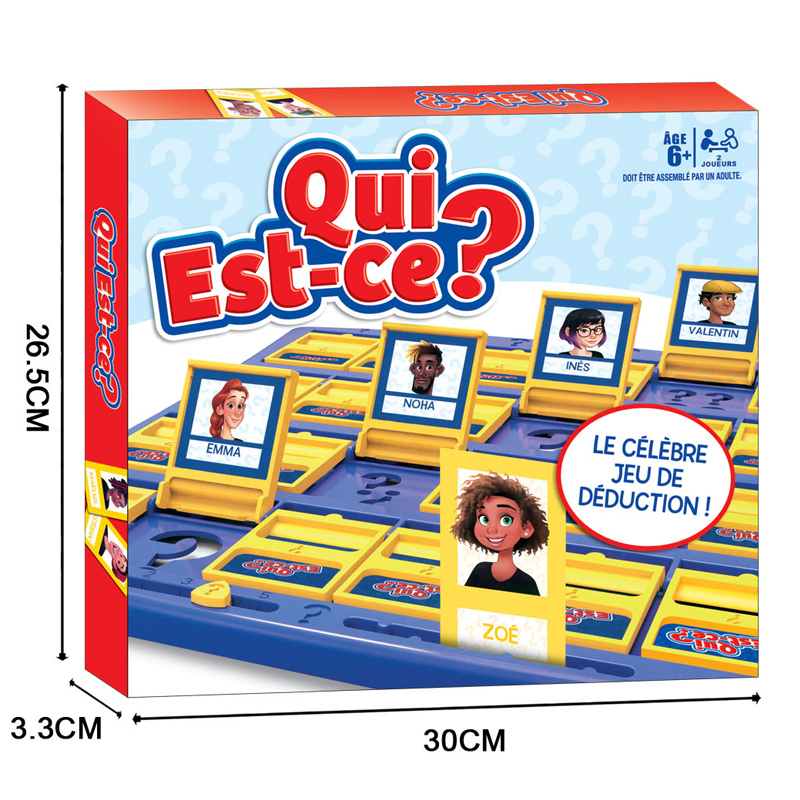 Permainan Perancis Tebak Siapa - Board Game Guess Who ulasan dan harga