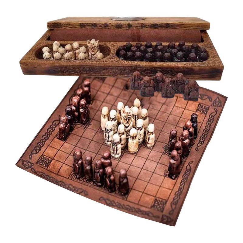 Papan catur untuk dewasa, papa - Board Game Vikings ulasan dan harga