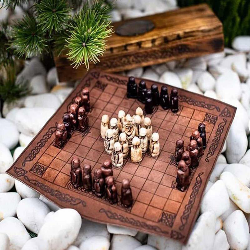 Papan catur untuk dewasa, papa - Board Game Vikings ulasan dan harga