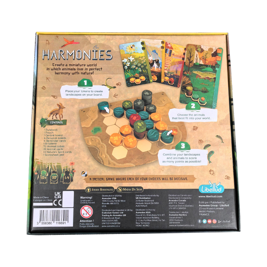 Harmonisasi - Permainan Papan  - Board Game Harmonies ulasan dan harga
