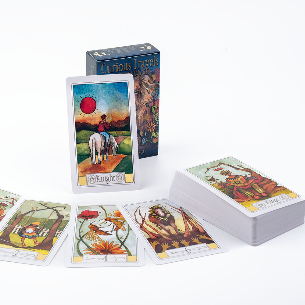 Penasaran perjalanan Tarot 10. - Board Game Illustration ulasan dan harga