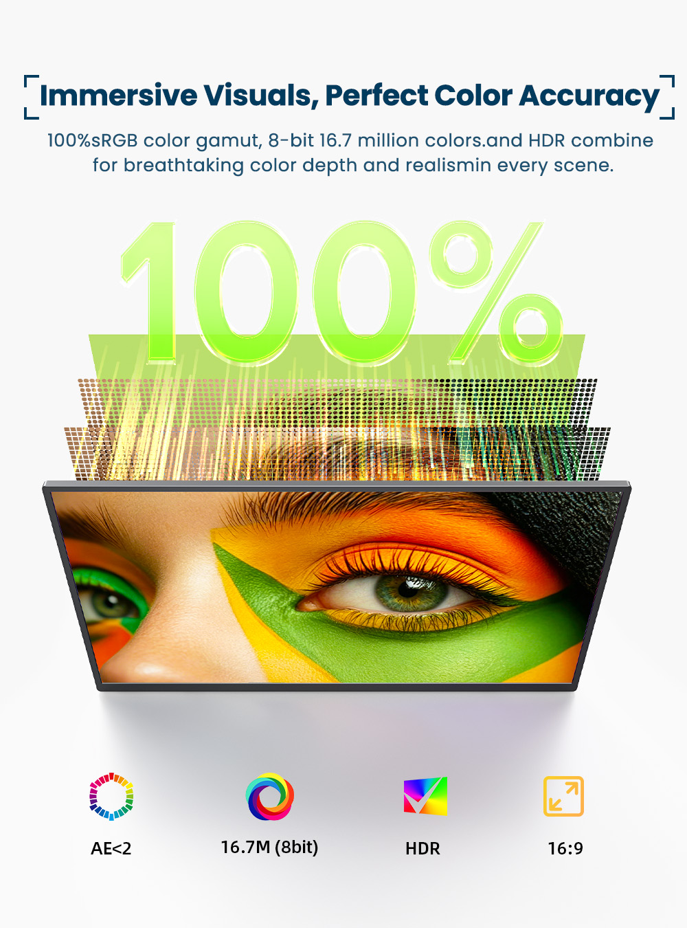 Monitor Portabel EVICIV 4K Lay - Board Game Journal ulasan dan harga