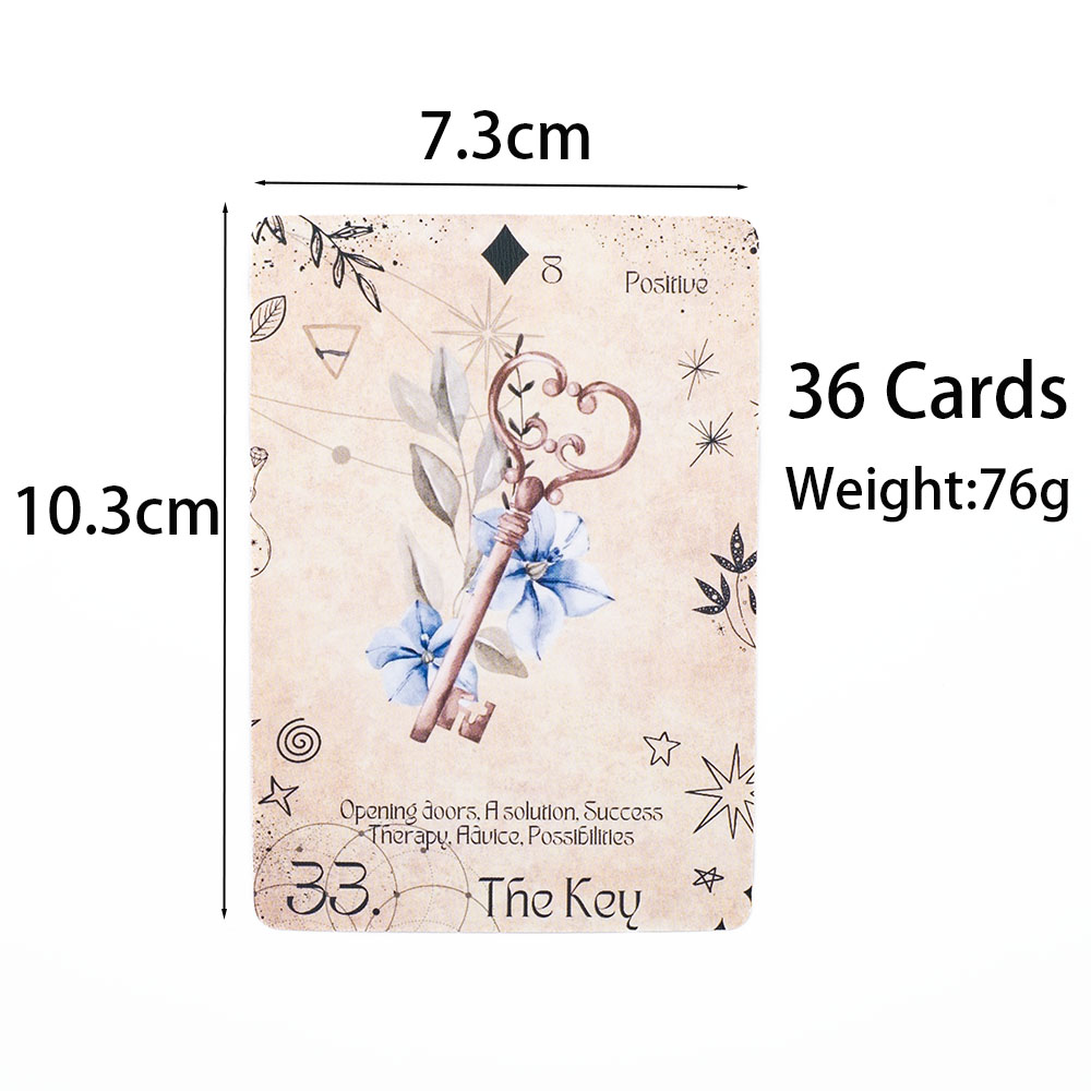 Papan dek Lenormand Modern, ve - Board Game Illustration ulasan dan harga